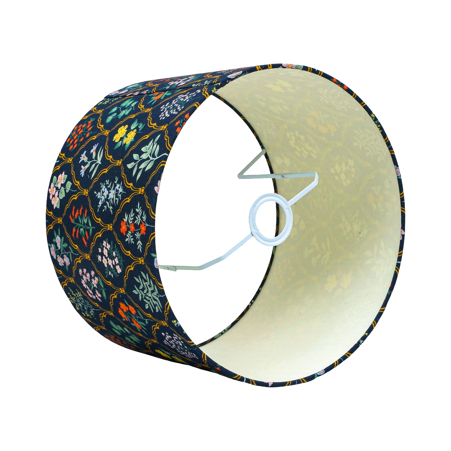 35cm drum hardback premium lampshade in cotton by Lampenschirm India, house of lampshades.