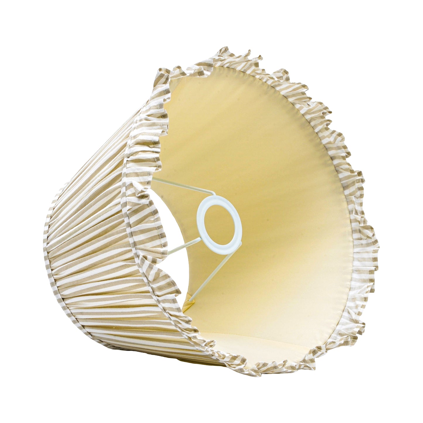 30cm straight empire premium softback lamp shade in cotton by Lampenschirm India, house of lampshades
