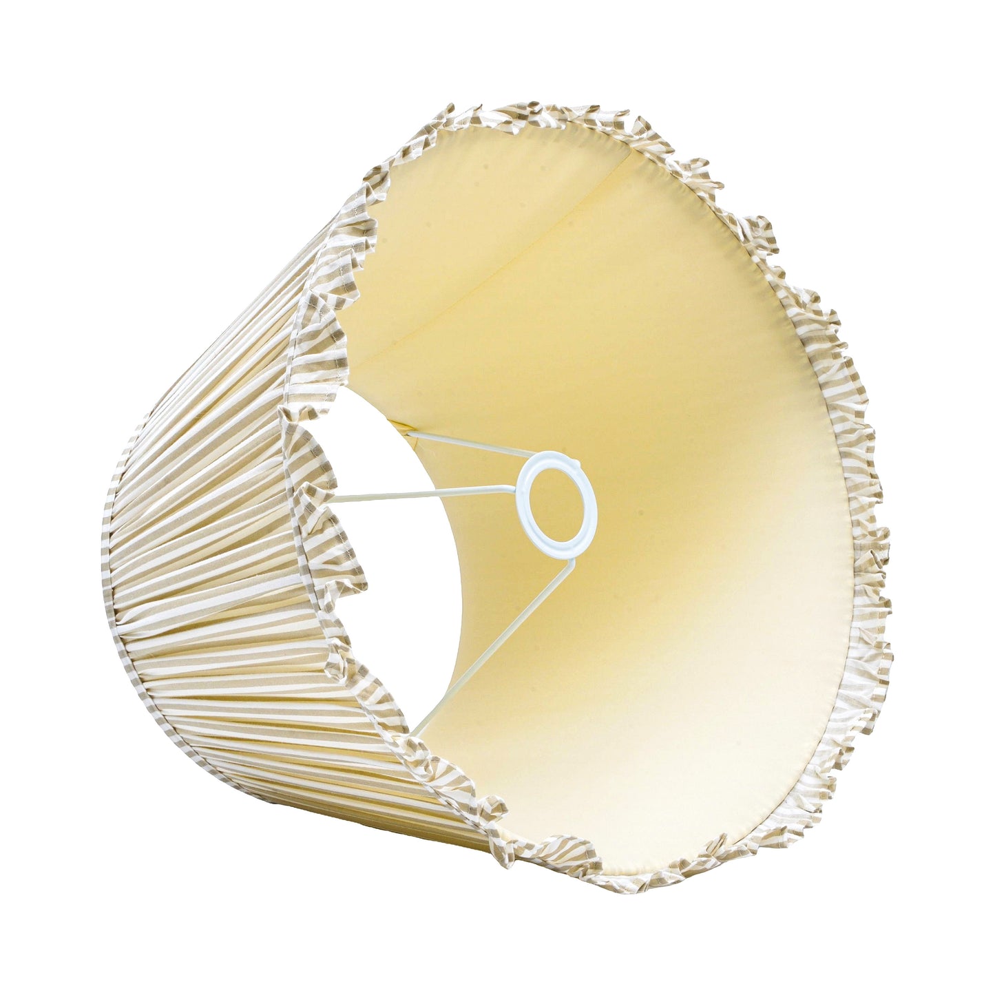40cm straight empire premium softback lamp shade in cotton by Lampenschirm India, house of lampshades