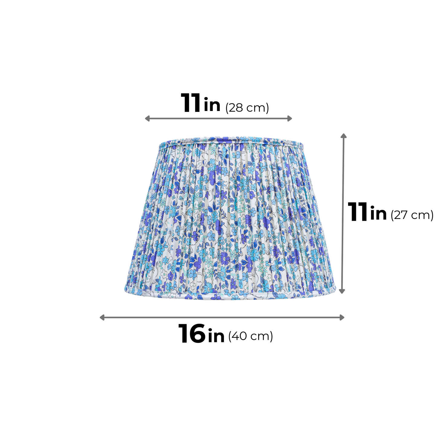 40cm straight empire premium softback lamp shade in cotton by Lampenschirm India, house of lampshades