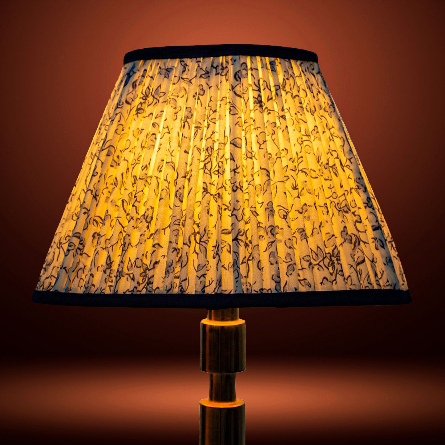 30cm empire premium softback lamp shade in cotton by Lampenschirm India, house of lampshades