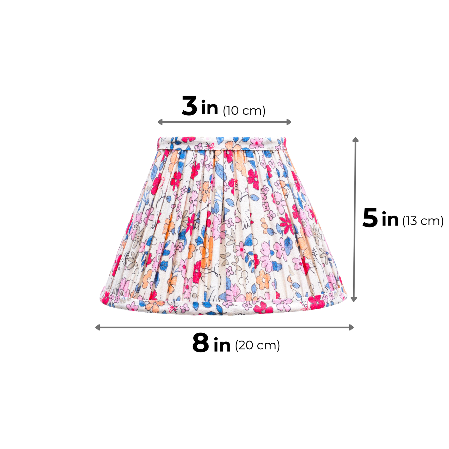 20cm empire premium softback lampshade in cotton by Lampenschirm India, house of lampshades