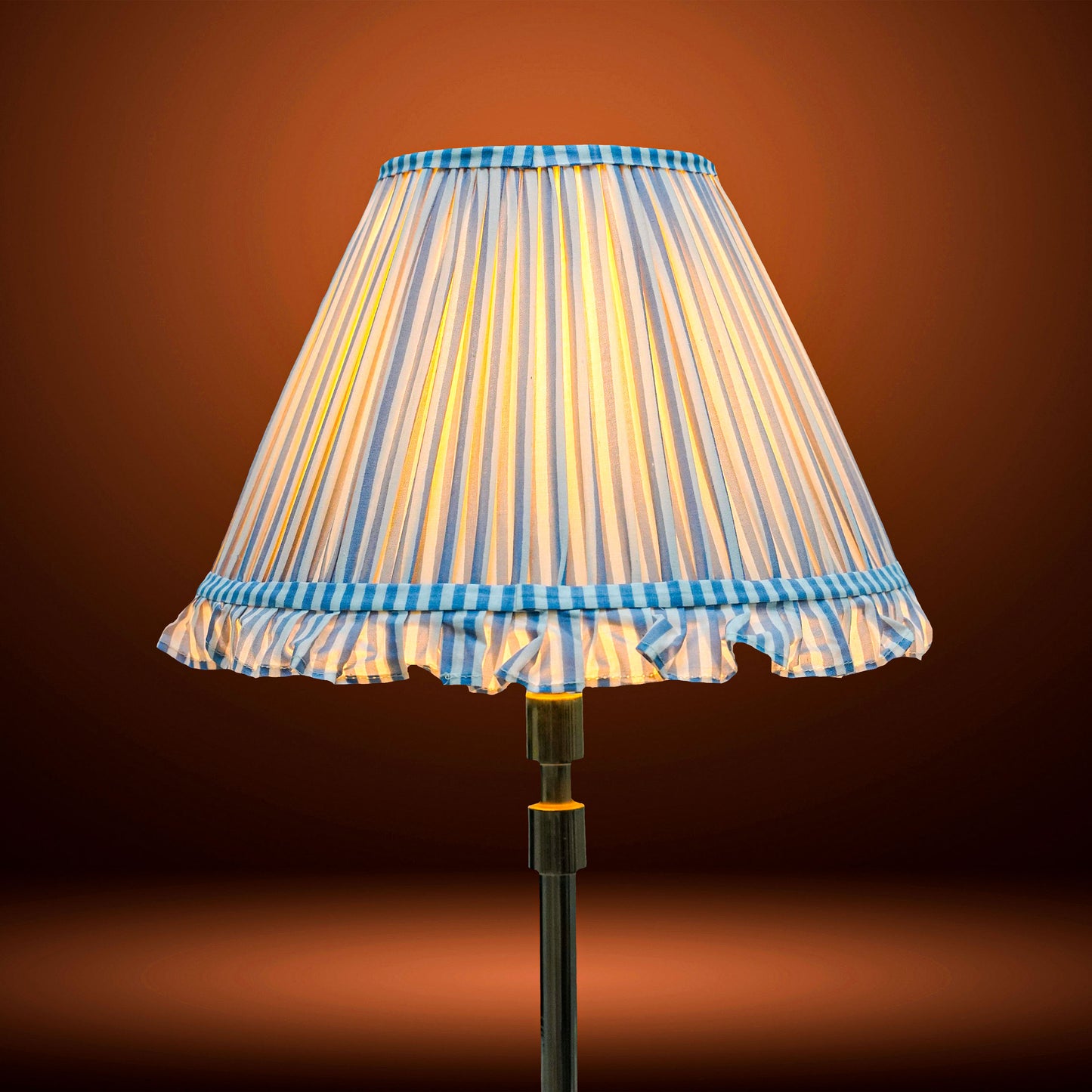 30cm empire premium softback lamp shade in cotton by Lampenschirm India, house of lampshades