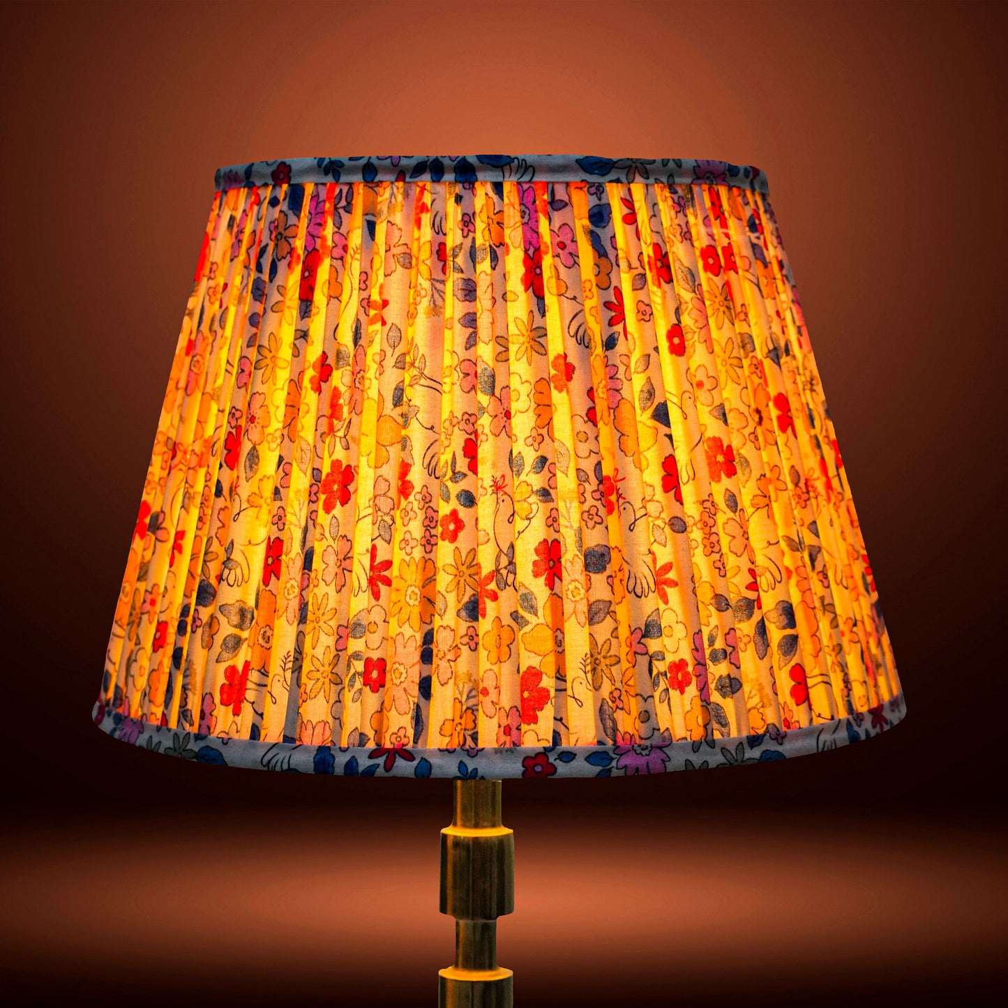 30cm straight empire premium softback lamp shade in cotton by Lampenschirm India, house of lampshades