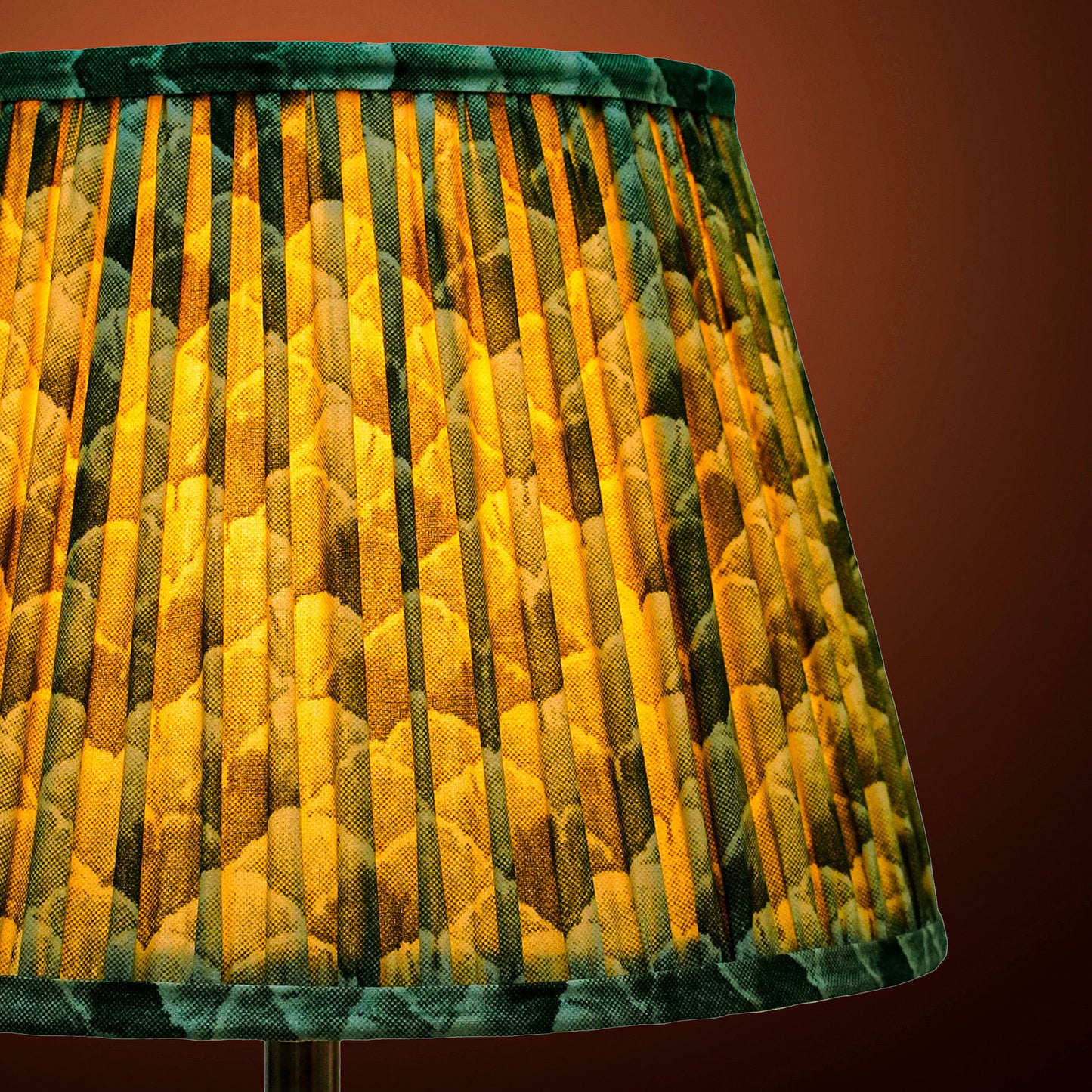 40cm straight empire premium softback lamp shade in cotton by Lampenschirm India, house of lampshades