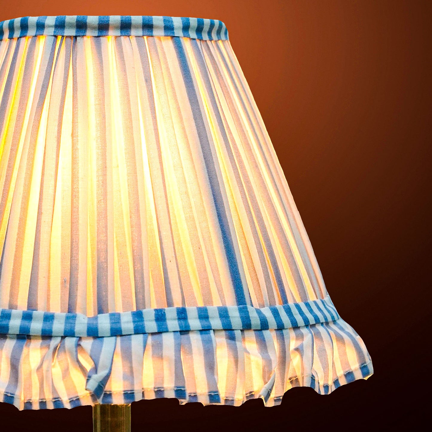 20cm empire premium softback lampshade in cotton by Lampenschirm India, house of lampshades
