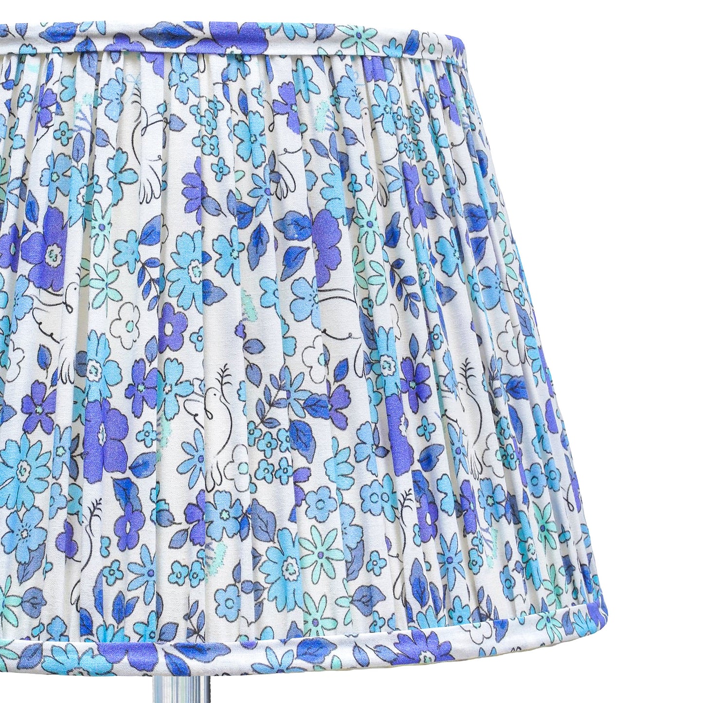 30cm straight empire premium softback lamp shade in cotton by Lampenschirm India, house of lampshades