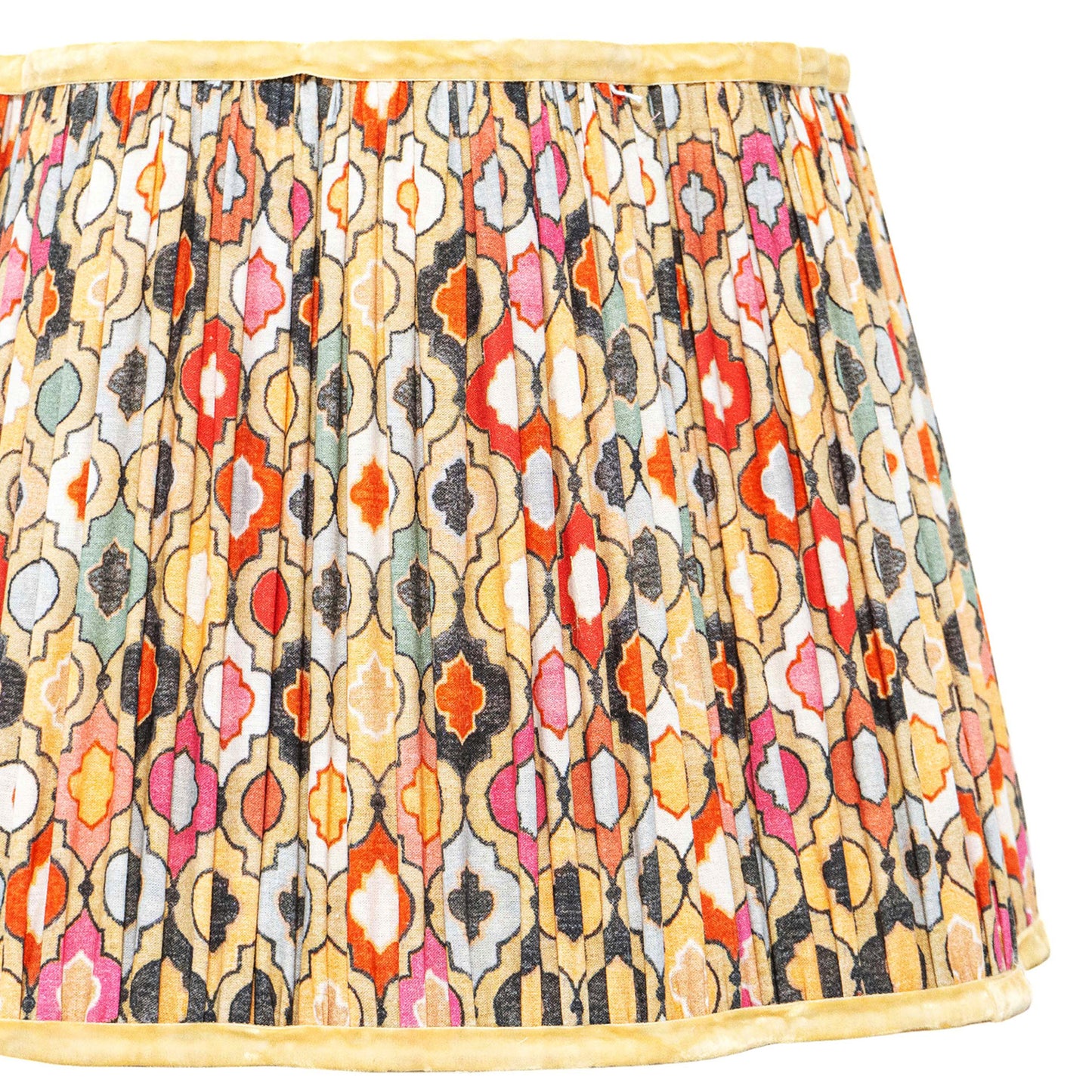 40cm straight empire premium softback lamp shade in cotton by Lampenschirm India, house of lampshades