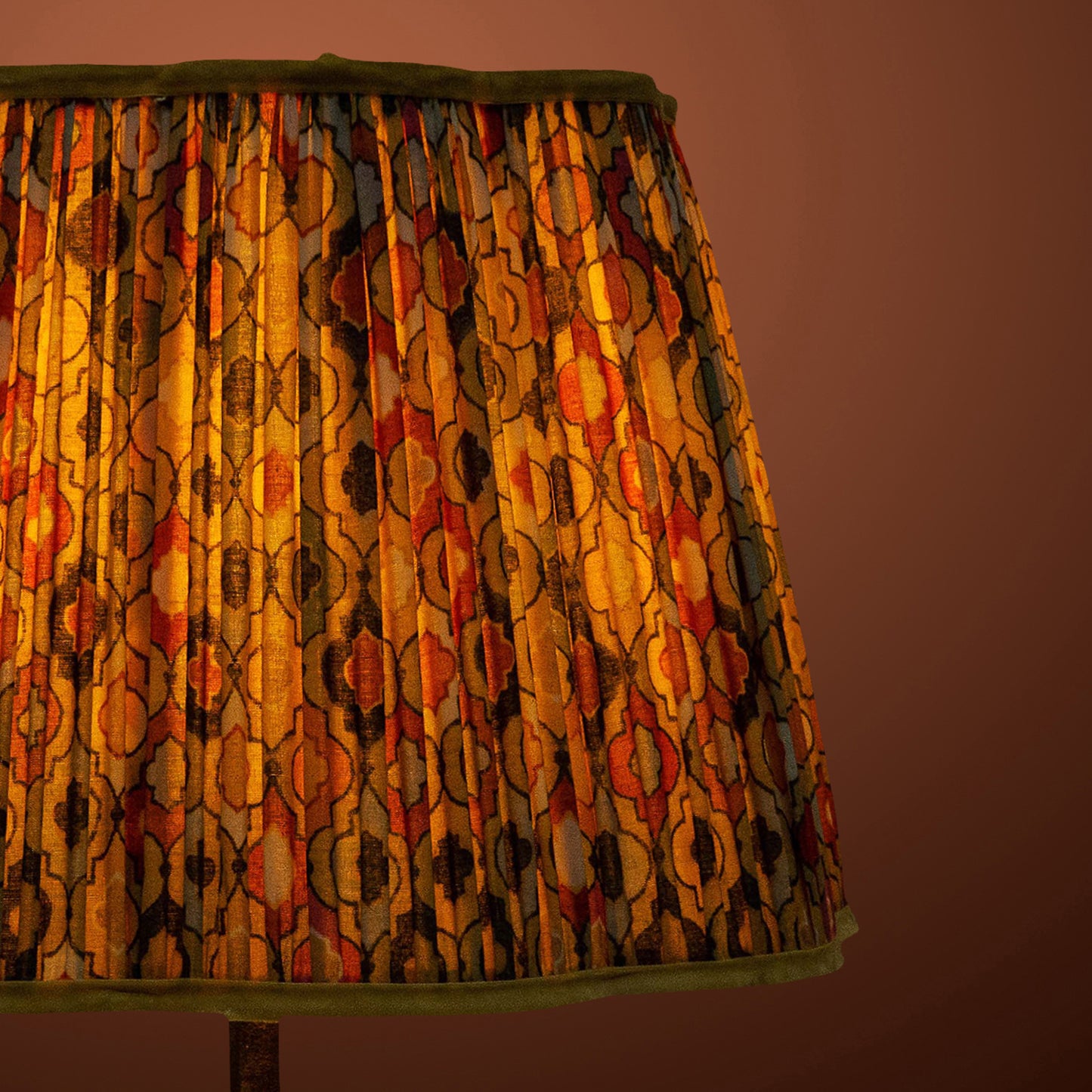 40cm straight empire premium softback lamp shade in cotton by Lampenschirm India, house of lampshades