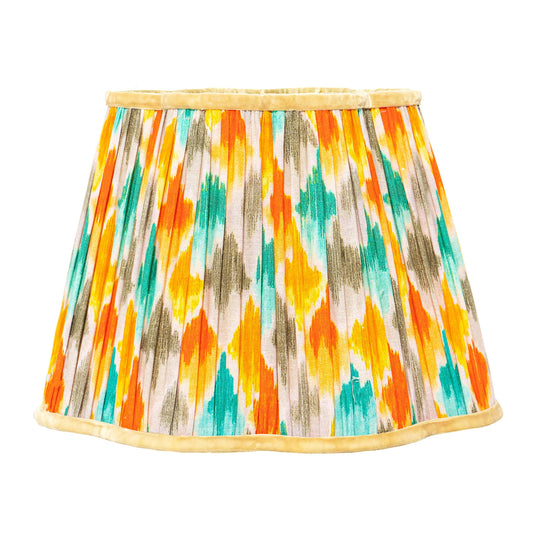 30cm straight empire premium softback lampshade in cotton by Lampenschirm India, house of lampshades. Multi Color Lamp Shades