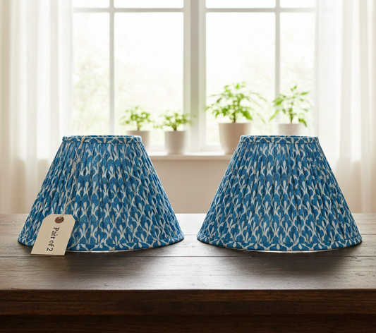 Set of 2 - 12 inch / 30 cm empire premium softback lampshade in cotton