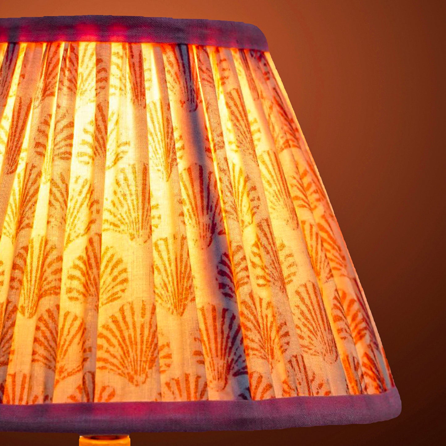 20cm empire premium softback lampshade in cotton by Lampenschirm India, house of lampshades