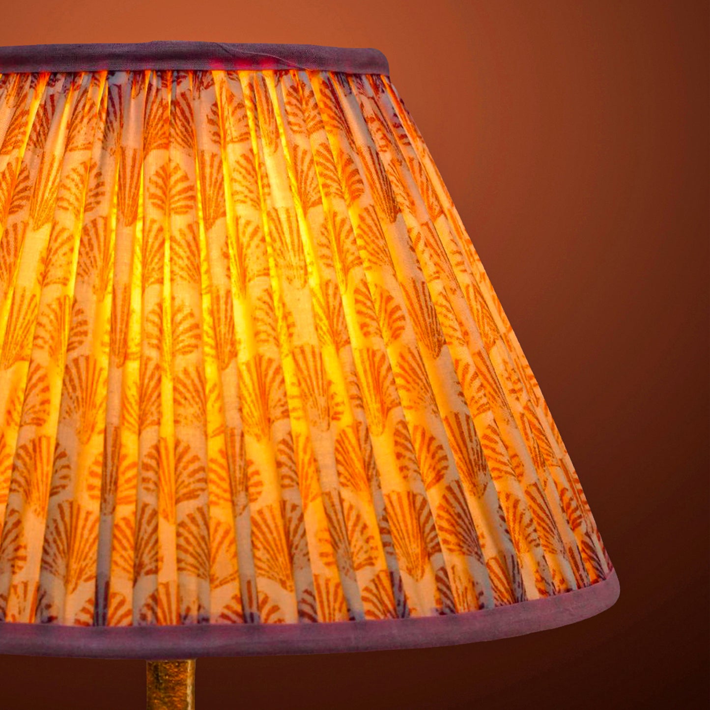 30cm empire premium softback lamp shade in cotton by Lampenschirm India, house of lampshades