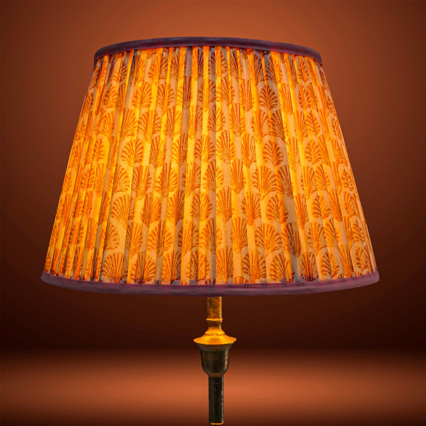 30cm straight empire premium softback lamp shade in cotton by Lampenschirm India, house of lampshades