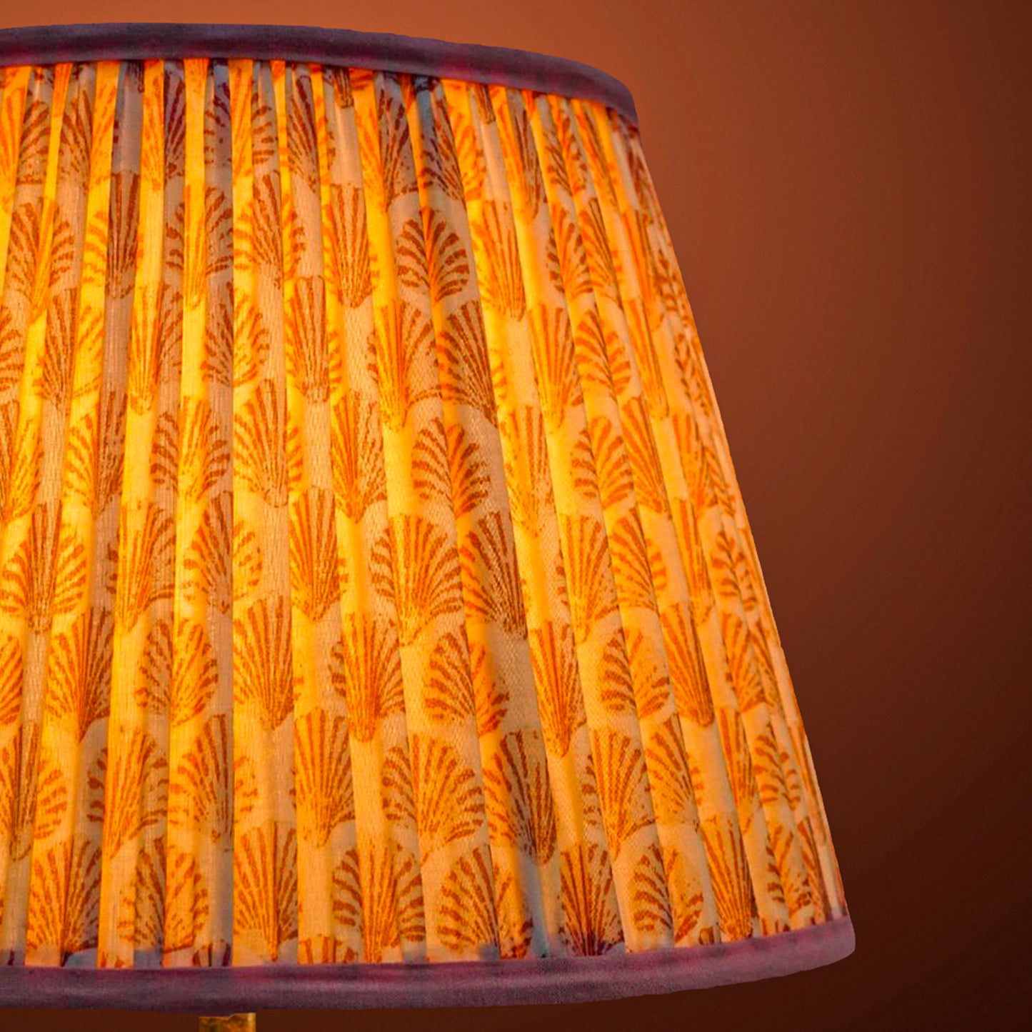 30cm straight empire premium softback lamp shade in cotton by Lampenschirm India, house of lampshades