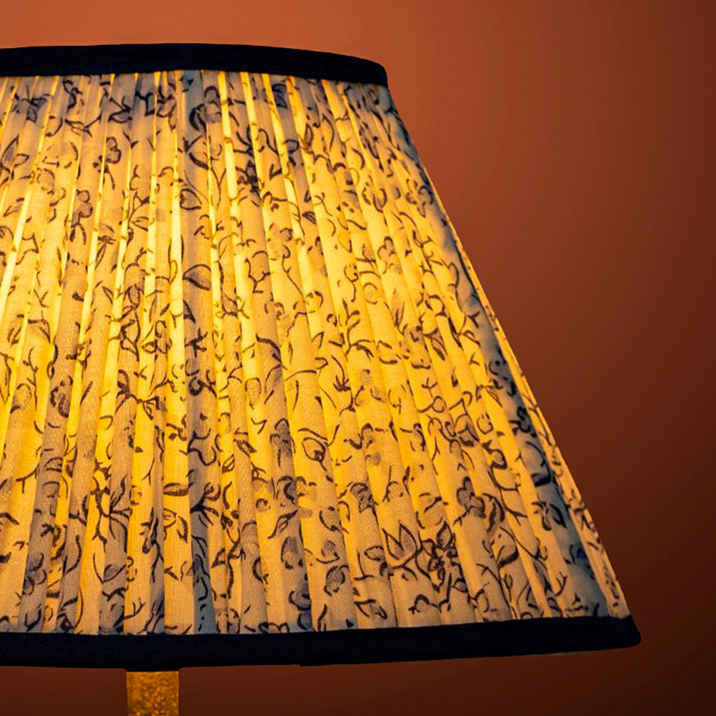 20cm empire premium softback lampshade in cotton by Lampenschirm India, house of lampshades