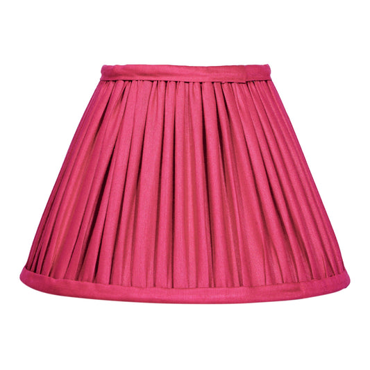 20cm empire premium softback lampshade in Red Silk by Lampenschirm India, house of lampshades. Red Silk Lamp Shades