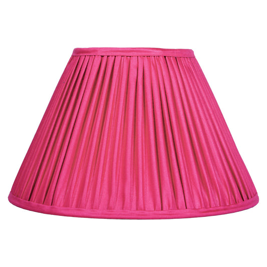 30cm empire premium softback lampshade in silk by Lampenschirm India, house of lampshades. Red Silk Lamp Shades