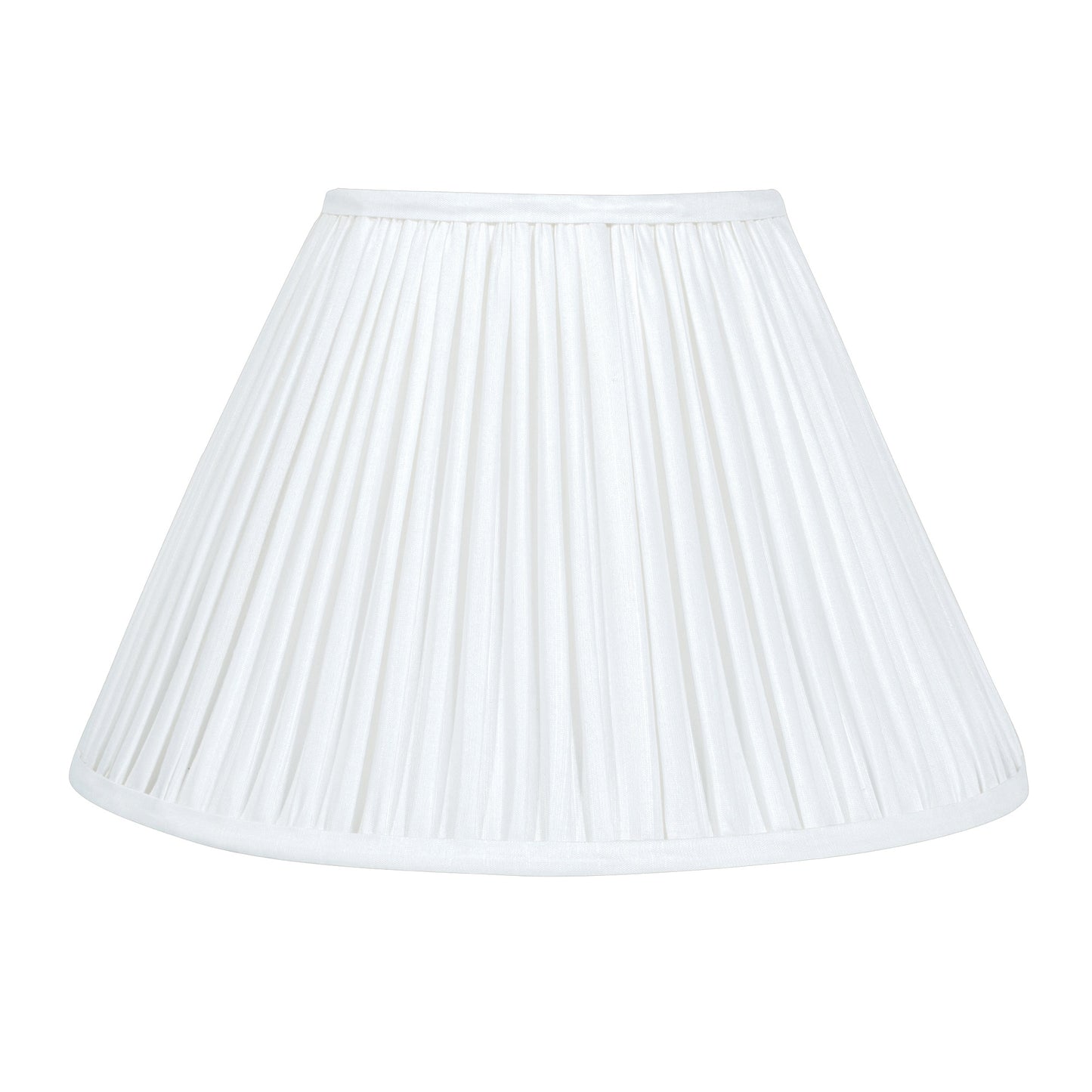 30cm empire premium softback lampshade in silk by Lampenschirm India, house of lampshades. White Silk Lamp Shades
