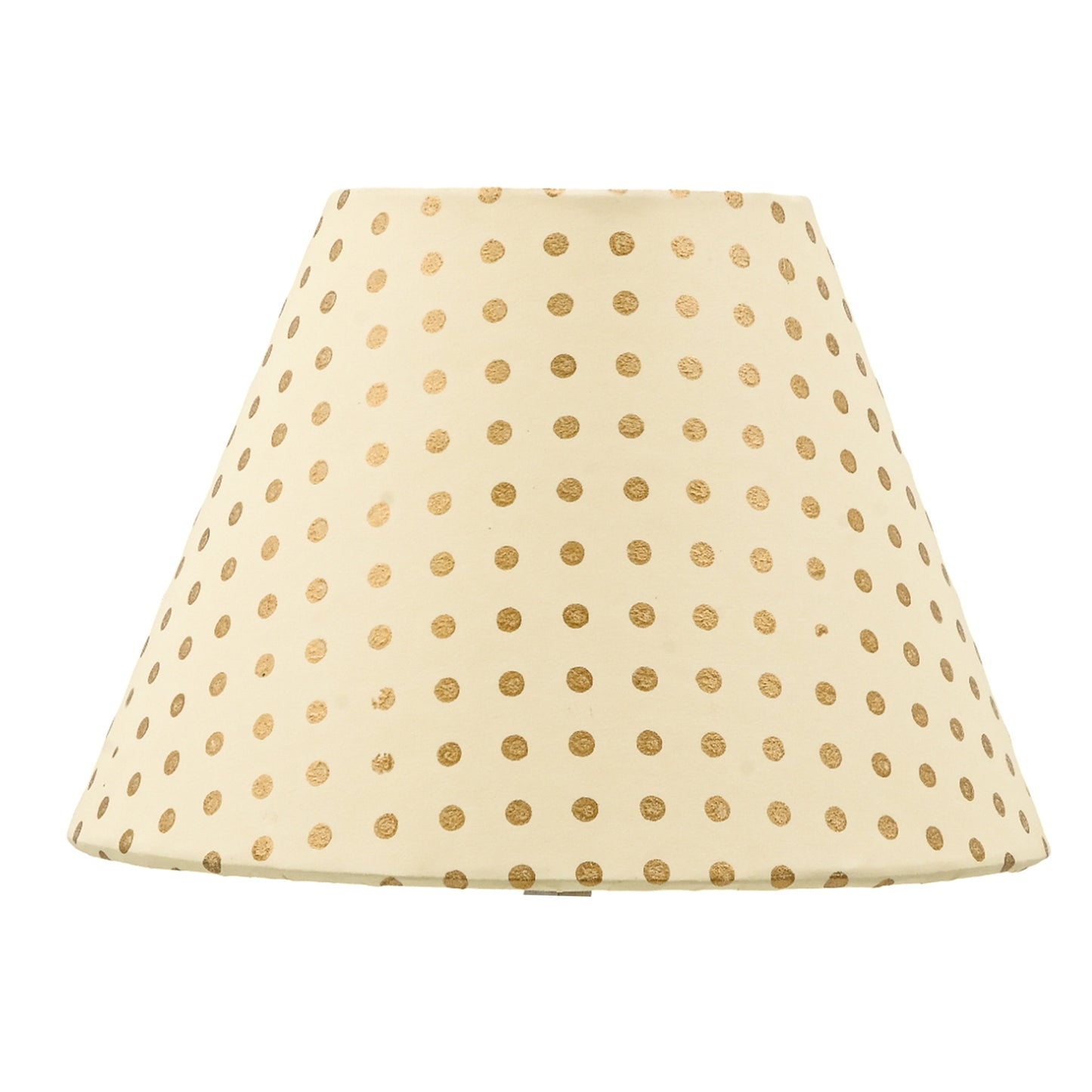 20cm empire premium hardback lampshade in block printed paper by Lampenschirm India. Gold Lamp shades
