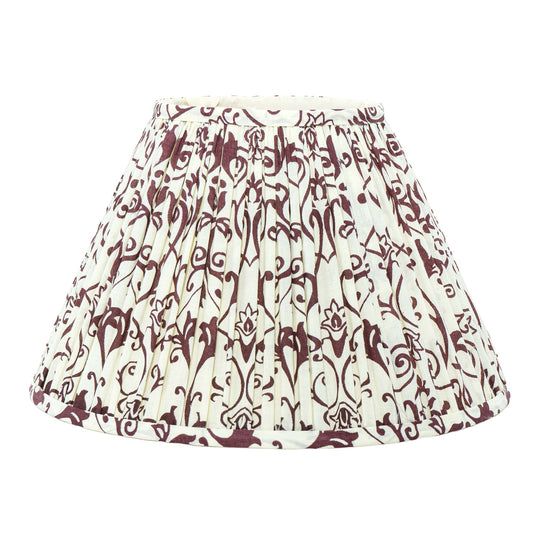 30cm empire premium softback lampshade in cotton by Lampenschirm India, house of lampshades. Red Lamp Shades