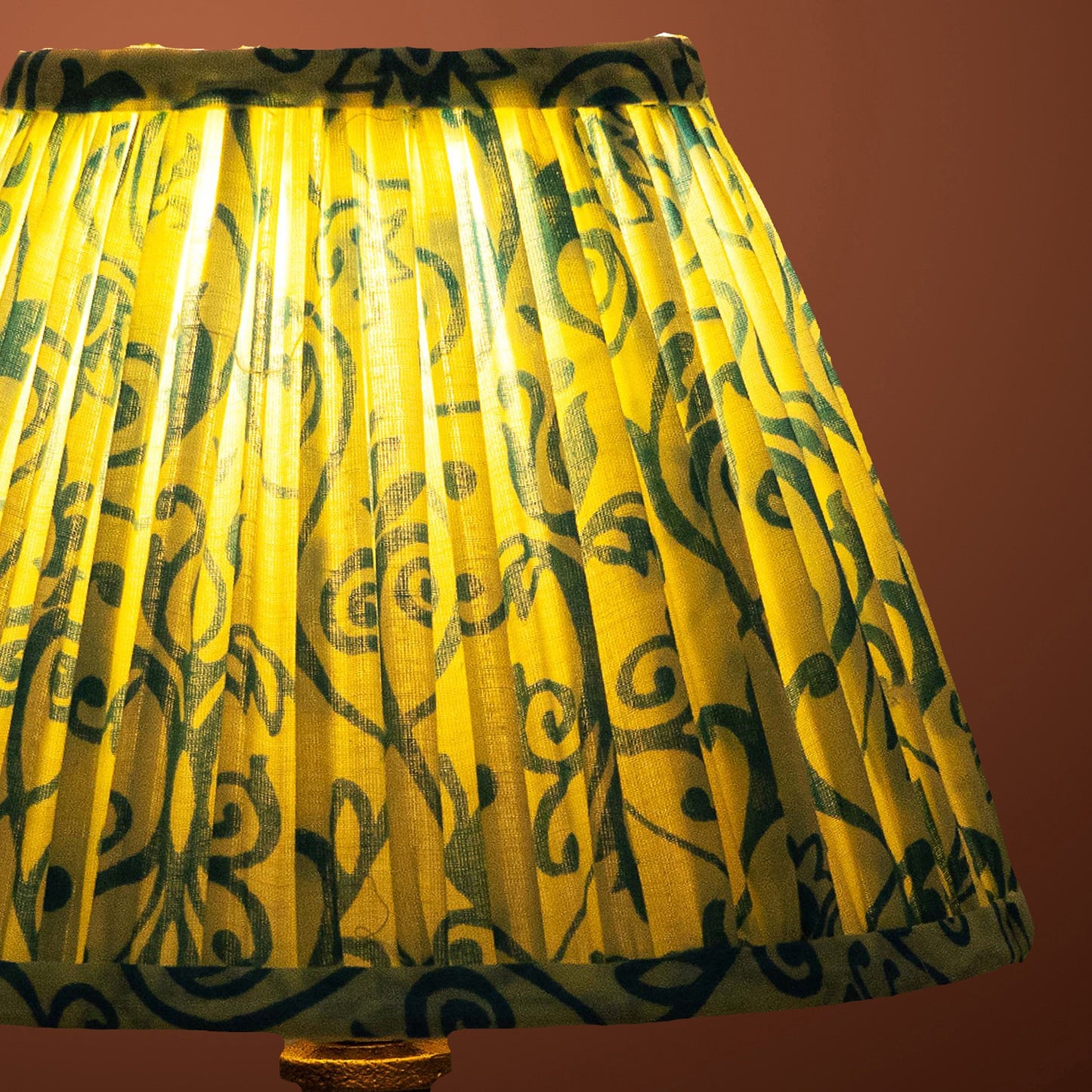 20cm empire premium softback lampshade in cotton by Lampenschirm India, house of lampshades