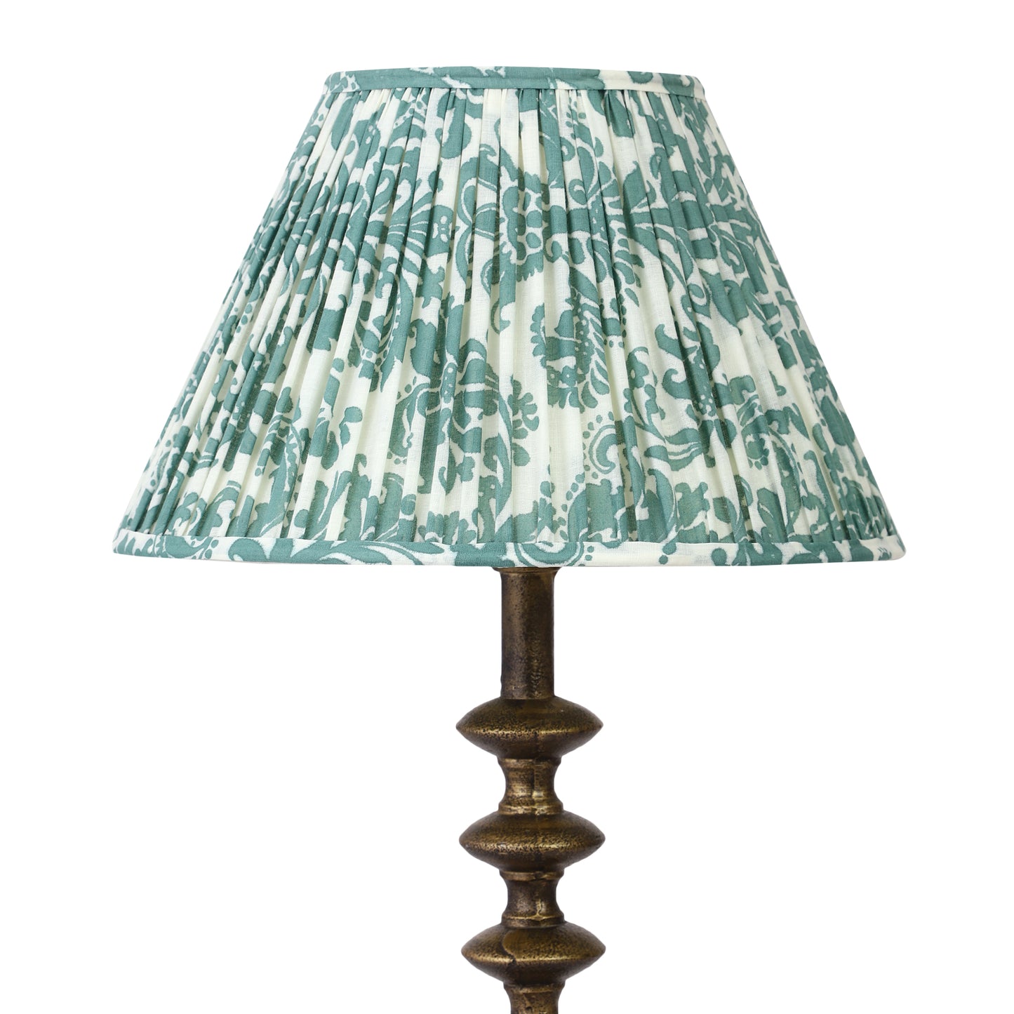 30cm empire premium softback lampshade in regal fern by Lampenschirm India, house of lampshades.