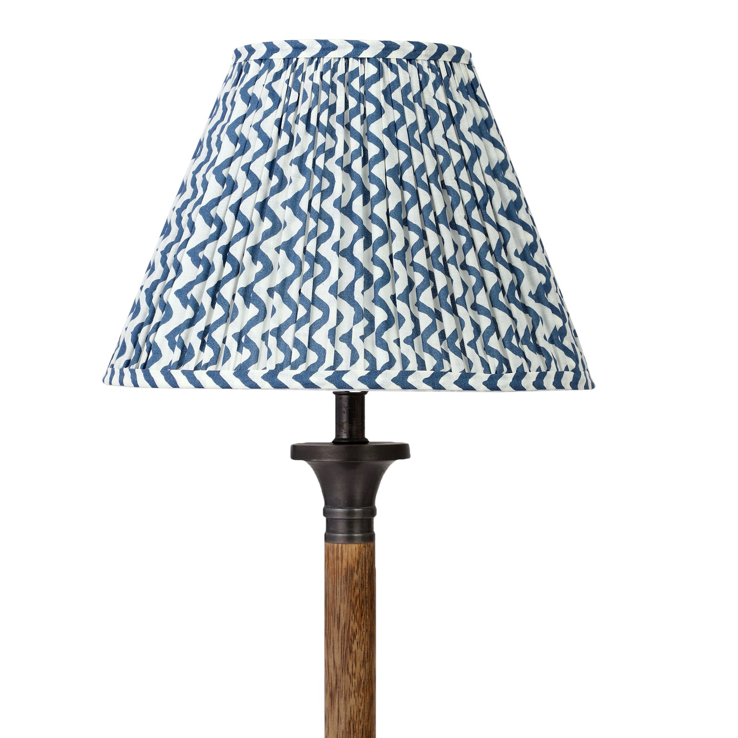 20cm empire premium softback lampshade in blueberry ripple by Lampenschirm India, house of lampshades