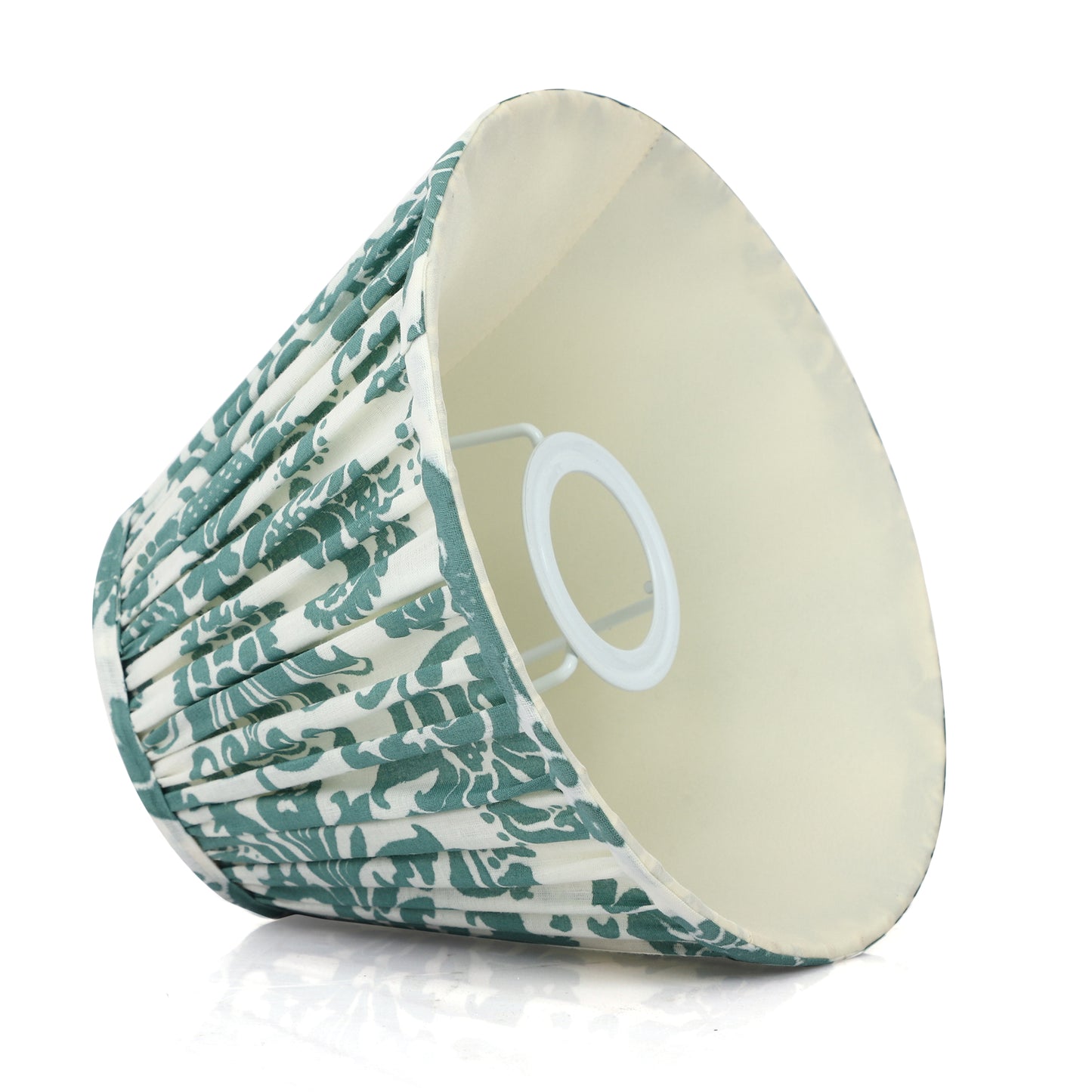 20cm empire premium softback lampshade in regal fern by Lampenschirm India, house of lampshades.