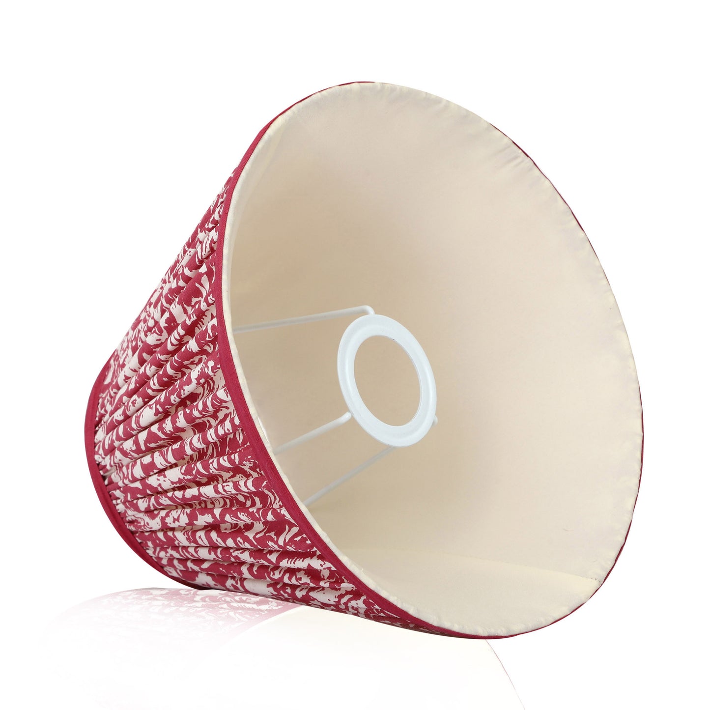 20cm empire premium softback lampshade in imperial affair by Lampenschirm India, house of lampshades.