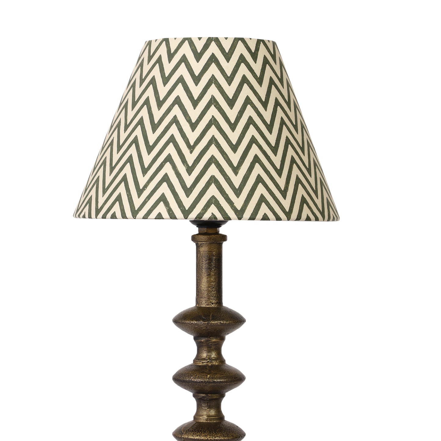 20cm empire premium hardback lamp shade in printed paper by Lampenschirm India